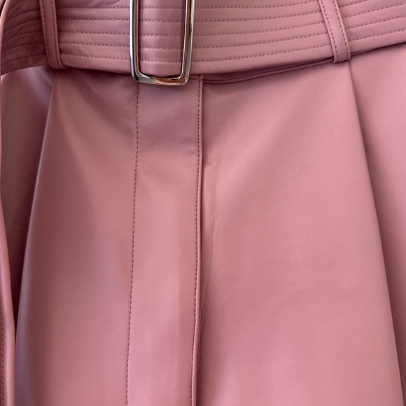 Alex Perry High Waisted Belted Shorts Pink - Picture 6 of 7